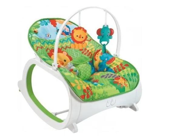 Cadeira de Descanso com Balanço, Musical e Vibratória- Color Baby