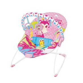Cadeira de Descanso Mastela Vibratória Girafa – Rosa