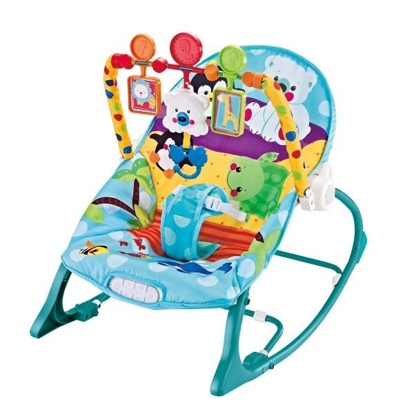 Cadeira de Descanso Musical FunTime New 18kgs Maxi Baby Azul