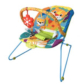 Cadeira de Descanso Vibratória Baby Style Lite Safari Aqua - 0 a 11kg