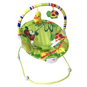 Cadeira de Descanso Vibratória Baby Style Poly - Até 11kg - Verde