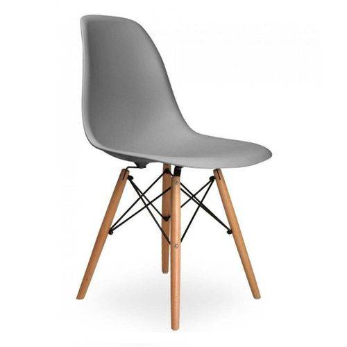 Cadeira de Design Charles Eames Base Madeira