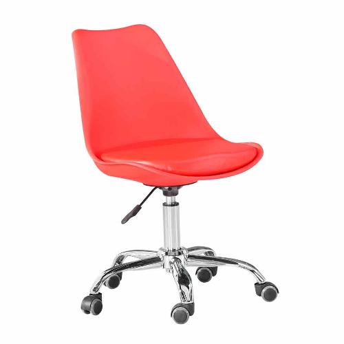 Cadeira de Escritório Eames Vermelha
