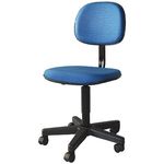 Cadeira de Escritório Giratória Secretária - Azul