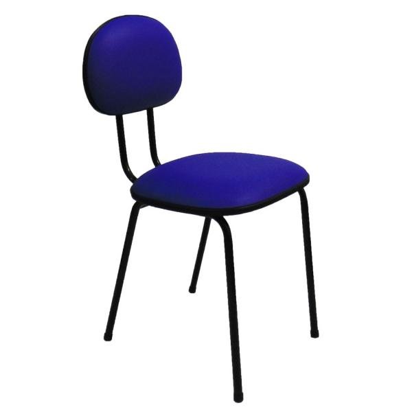 Cadeira de Escritório Interlocutor Palito I Azul - Absolut