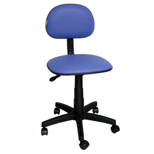 Cadeira de Escritório Secretária Giratória Direction Azul - Absolut