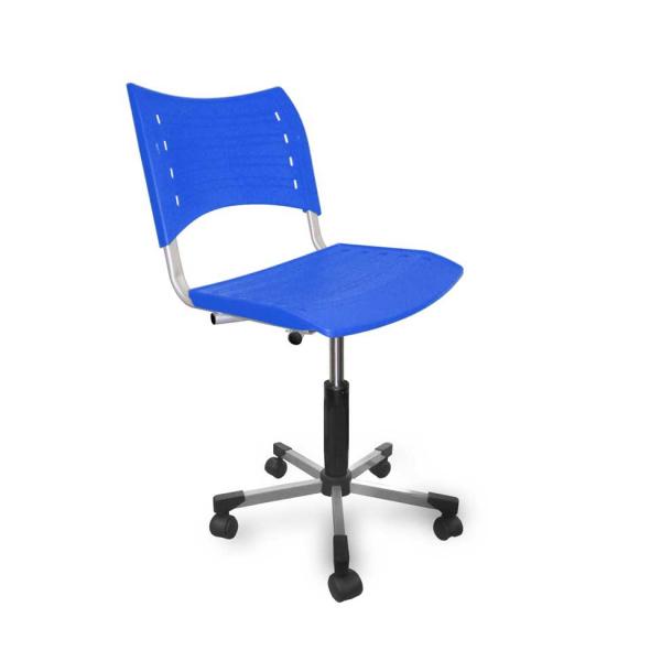 Cadeira de Escritório Secretária Stillus Azul - Multivisão