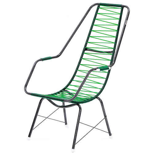 Tudo sobre 'Cadeira de Fio Trançado Eletrostático Plus Verde Fabone Móveis'