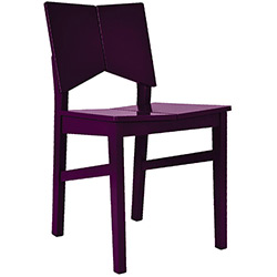 Tudo sobre 'Cadeira de Jantar Carioquinha Violeta - Orb'