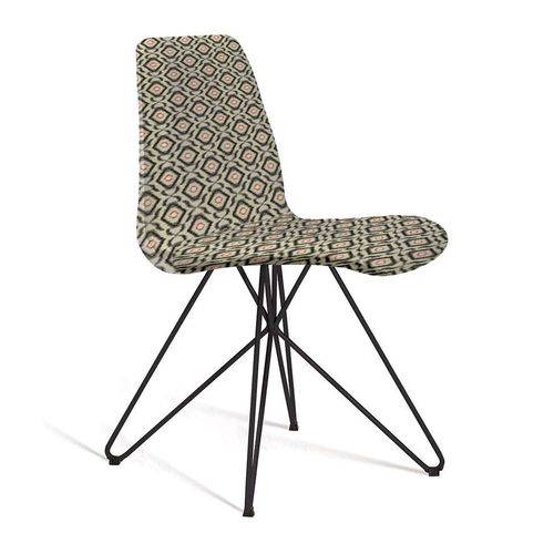 Tamanhos, Medidas e Dimensões do produto Cadeira de Jantar Eames Butterfly Cinza e Bege
