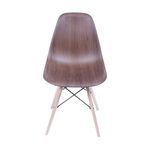 Cadeira de Jantar Eames Wood Madeira Escura 1102B OR Design