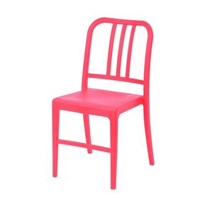 Cadeira de Jantar em Polipropileno - Vermelho