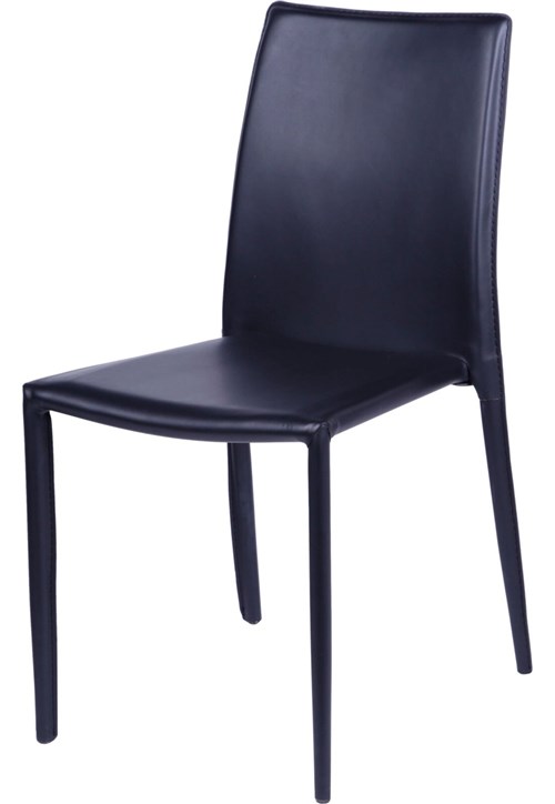 Cadeira de Jantar Glam Preto OR Design