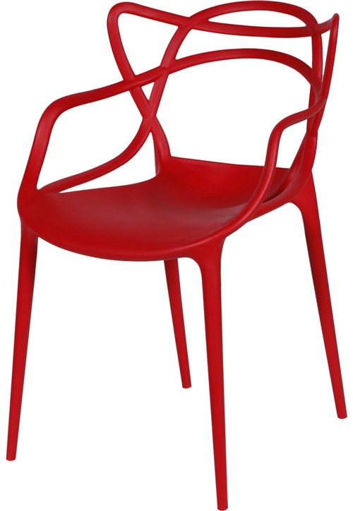 Cadeira de Jantar Solna OR Design Vermelho