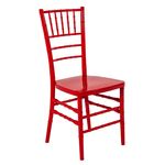 Cadeira de Jantar Tiffany Vermelha