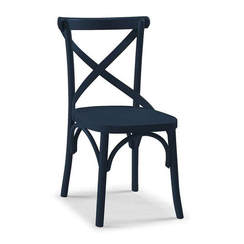 Cadeira de Jantar X Azul Marinho