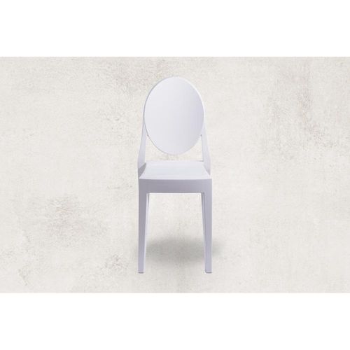 Cadeira de Jar Invisible Sem Braço Branco
