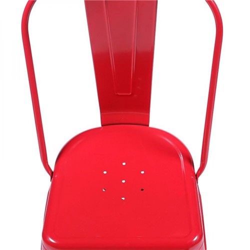 Cadeira de Jar Retro Or-1117 Or Designd Vermelho