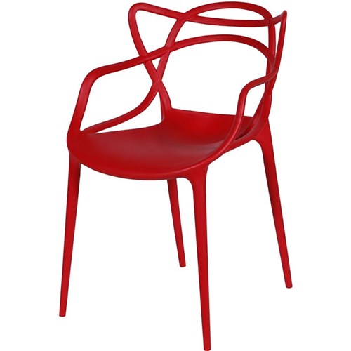 Cadeira de Jar Solna Or-1116 Or Design - Vermelho