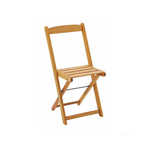 Cadeira de Madeira Dobrável Veneza Stain Jatobá Butzke