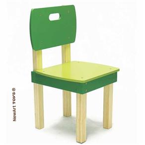 Cadeira de Madeira Quadrada Verde Marca NewArt