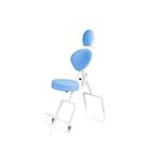 Cadeira de Maquiagem Portátil Ramsor - Azul Caro