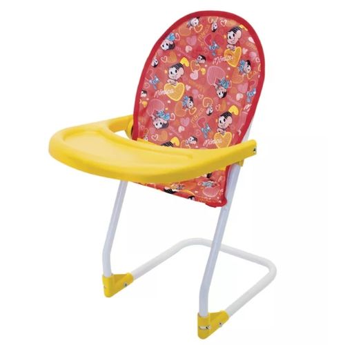 Cadeira de Papinha Turma Monica Cadeirinha Infantil Boneca