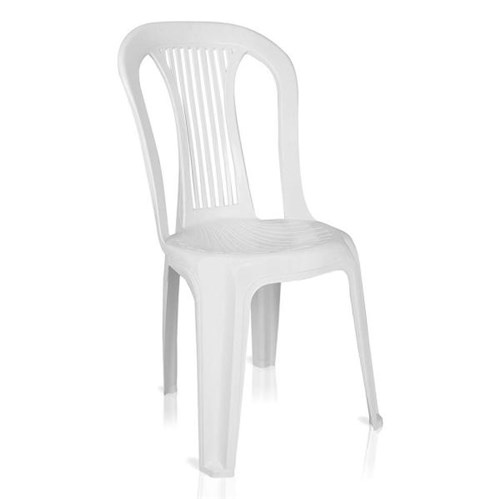Cadeira de Plástico Bistrô Ponte Nova Branca Antares