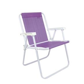 Cadeira de Praia Alta Lilás - MOR 002288