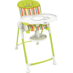 Cadeira de Refeição Mamalove Green Stripes - Burigotto
