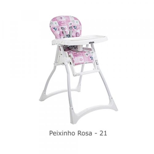 Cadeira de Refeição Menina Burigotto para Crianças de 6 a 36 Meses Até 15 Kg