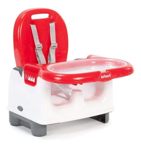 Cadeira de Refeição Portátil - Mila - Vermelho - Infanti