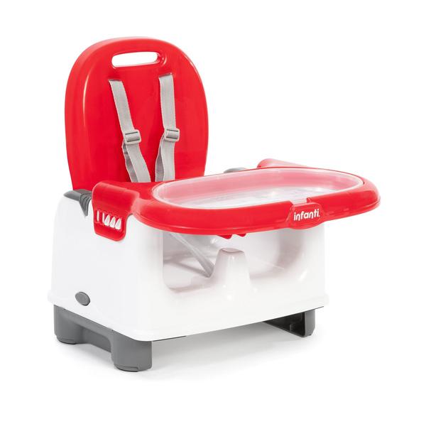 Cadeira de Refeição Portátil Mila - Vermelho - Infanti