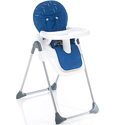 Cadeira de Refeição Safety 1St High Chair Confortable Blue Tube