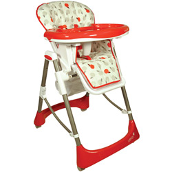 Cadeira de Refeição Supper Vermelho - Lenox