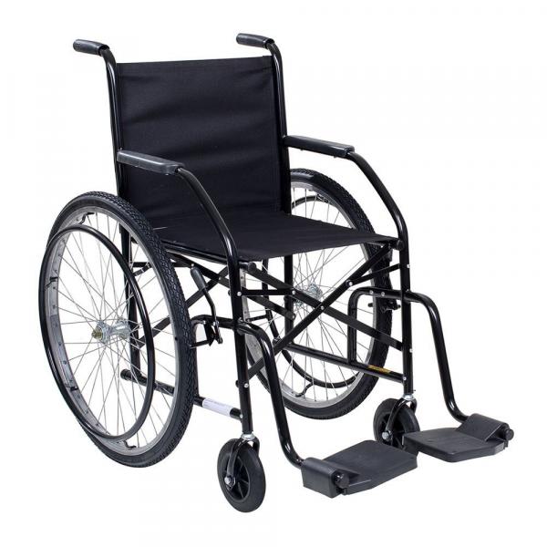 Cadeira de Rodas 102 Obeso Preta Cds