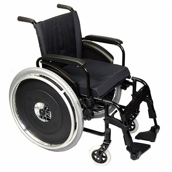 Cadeira de Rodas Alumínio AVD Ortobras Dobrável em X 000000 44cm