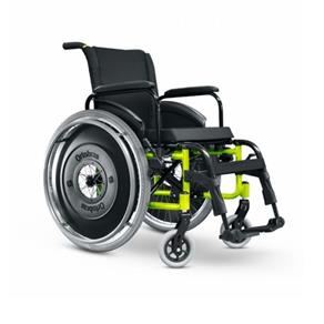 Cadeira de Rodas Alumínio AVD Ortobras Dobrável em X