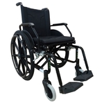 Cadeira De Rodas Cds H10 40cm Preta