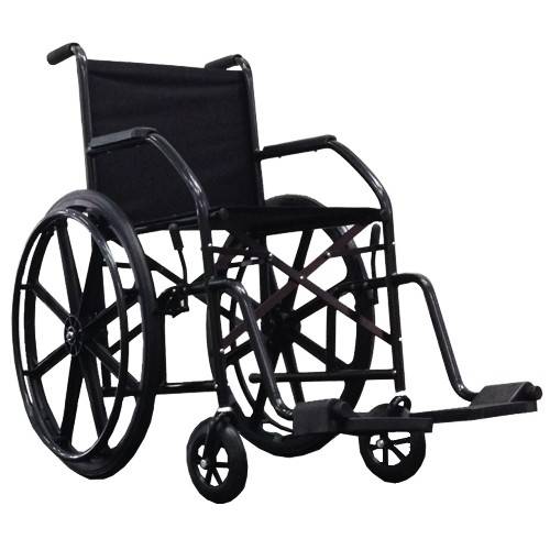 Cadeira de Rodas Dobrável Preta - Cds 101