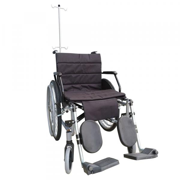 Cadeira de Rodas H17 50cm Preta Cds