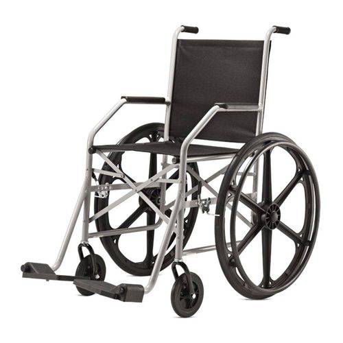 Cadeira de Rodas Modelo 1009 Dobrável Pneu Inflável 90kgs