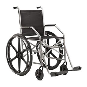 Cadeira de Rodas Modelo 1009 Dobrável Pneu Inflável 90kgs