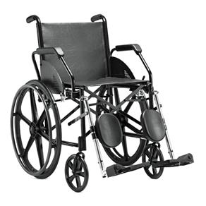 Cadeira de Rodas Modelo 1016 Dobrável Pneu Inflável 100kgs