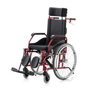 Cadeira de Rodas Reclinável FIT Assento 40 Cm Pneu Anti Furo Cap. 100 Kgs
