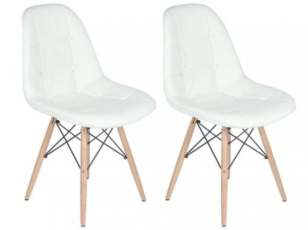 Cadeira Decorativa 2 Peças - Inovakasa Eames Botone