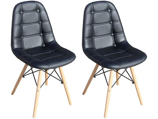Cadeira Decorativa 2 Peças - Inovakasa Eames Botone