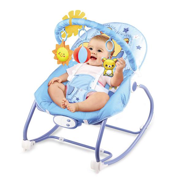 Cadeira Descanso Bebê Vibratória Musical 18kg Baby Style