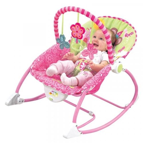 Tudo sobre 'Cadeira Descanso Bebê Vibratória Musical Baby Style'