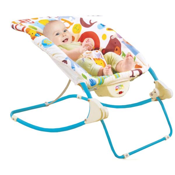 Cadeira Descanso Bebê Vibratória Musical Baby Style